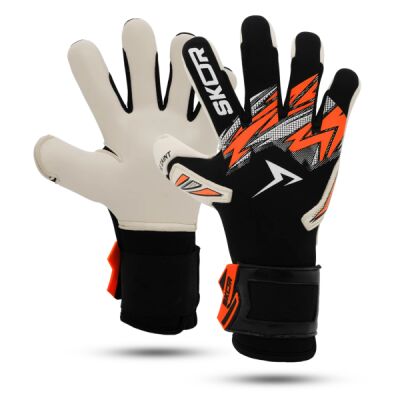 Keepershandschoen SAINT HYBRID NEGATIVE Zwart/Neon Oranje Thumbnail