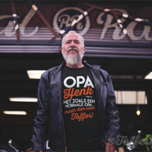 Toffer Opa shirt met zelf gekozen naam! Thumbnail